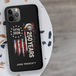 USA 250 Years Patriotic 2026 Freedom Flag iPhone 11 Pro Case