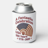 USA 250 Years Patriotic Fan Design – 1776-2026 
