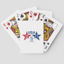 USA 250 Years - Red blue and white stars design