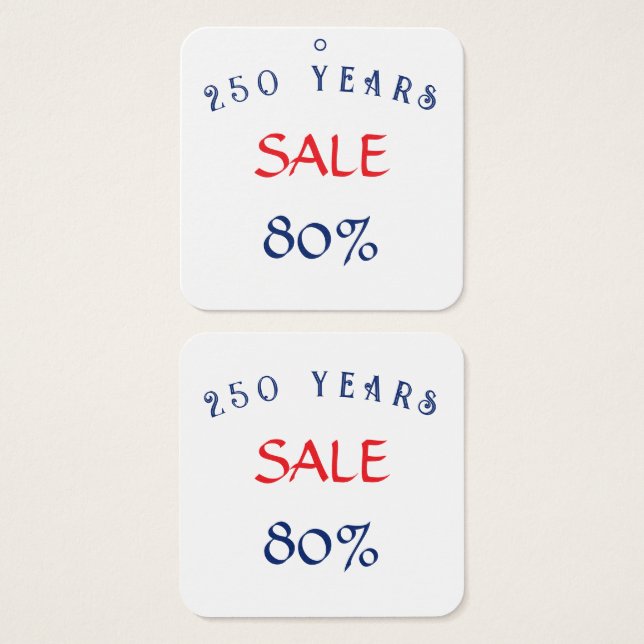 USA 250 years sale  (Front & Back)