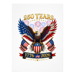 USA 250th Anniversary 1776-2026 Photo Print