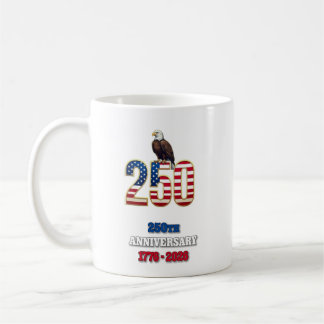 USA 250th Anniversary 1776-2026 Semiquincentennial Coffee Mug