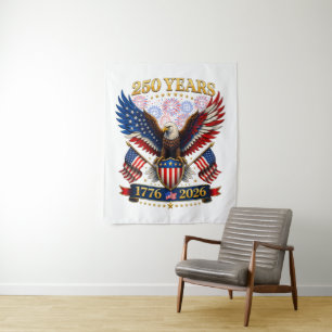 USA 250th Anniversary 1776-2026 Tapestry
