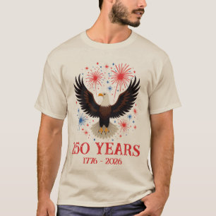 USA 250th Anniversary 2026 1776 - 2026 Patriotic T-Shirt