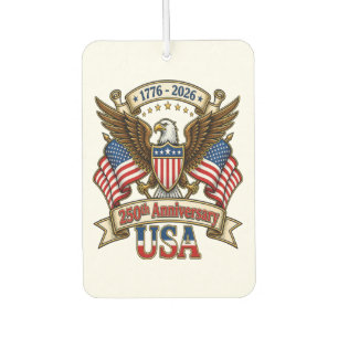 USA 250th Anniversary Air Freshener