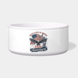 USA 250th Anniversary Bald Eagle Statue of Liberty
