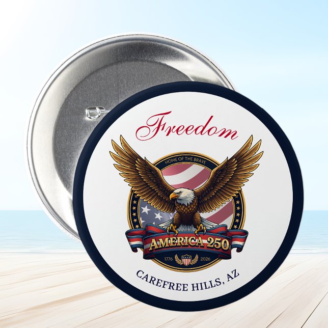 USA 250th Anniversary Event 2 Inch Round Button (Creator Uploaded)