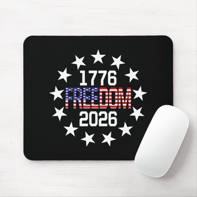 USA 250th Anniversary Freedom Mouse Pad (With Mouse)