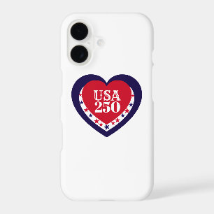 USA 250th Anniversary Patriotic Red White Blue