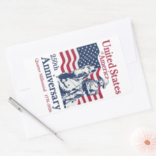 USA 250th Anniversary Semiquincentennial 1776-2026 Sticker