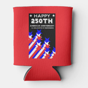 USA 250th Anniversary Semiquincentennial Party Can Cooler