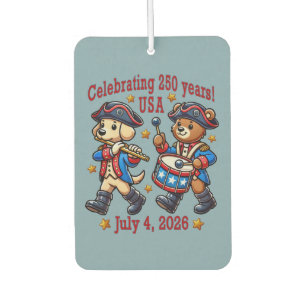 USA 250th Anniversary Souvenir - Patriotic  Air Freshener