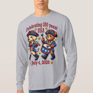 USA 250th Anniversary Souvenir - Patriotic T-Shirt