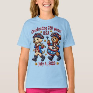 USA 250th Anniversary Souvenir - Patriotic  T-Shirt