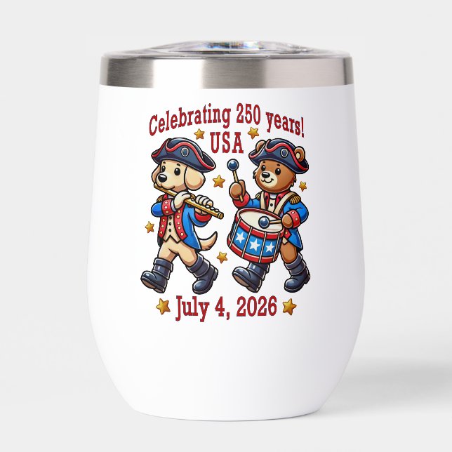 USA 250th Anniversary Souvenir - Patriotique (Avant)