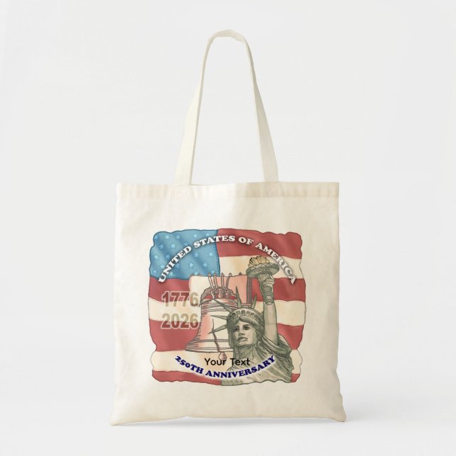 USA 250th anniversary  Tote Bag (Front)
