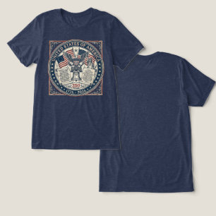 USA 250th Birthday 1776-2026 design Tri-Blend Shirt