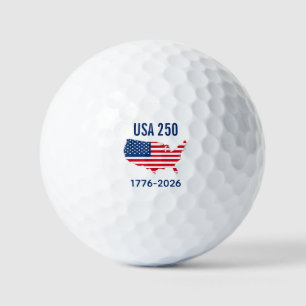 USA 250th Semiquincentennial Commemorative Golf Balls