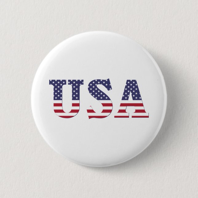 USA 2 INCH ROUND BUTTON (Front)