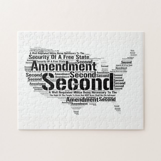 USA 2nd Amendment Jigsaw Puzzle (Horizontal)