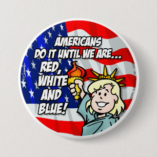 USA 3 INCH ROUND BUTTON