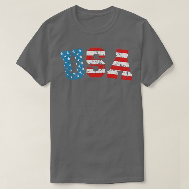 USA 3 T-Shirt (Design Front)