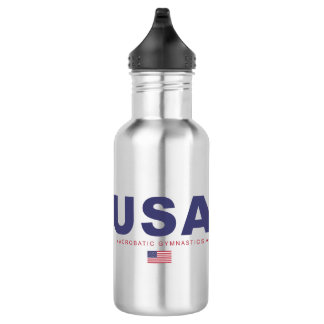 USA Acrobatic Gymnastics Water Bottle