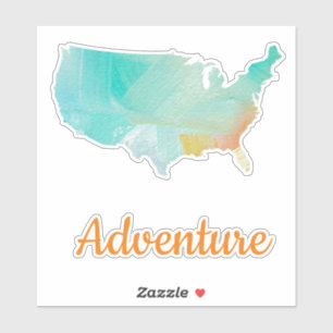 USA Adventure Map Design