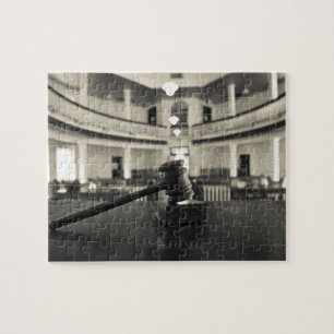 USA, Alabama, Monroeville. Home of writers Jigsaw Puzzle