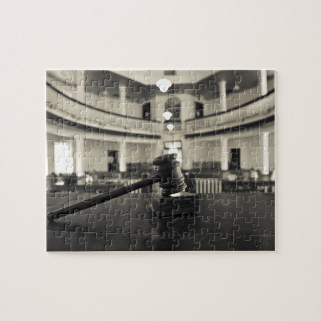 USA, Alabama, Monroeville. Home of writers Jigsaw Puzzle (Horizontal)