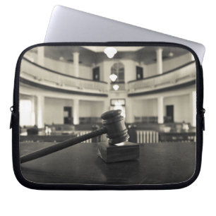 USA, Alabama, Monroeville. Home of writers Laptop Sleeve