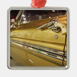 USA, Alabama, Tuscumbia. Alabama Music Hall of 3 Metal Ornament
