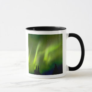 USA, Alaska, Chena Hot Springs. Aurora 3 Mug