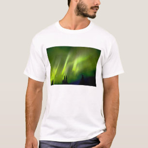 USA, Alaska, Chena Hot Springs. Aurora 3 T-Shirt