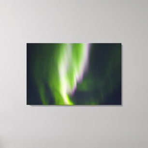 USA, Alaska, Chena Hot Springs. Aurora Borealis Canvas Print