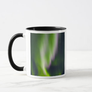 USA, Alaska, Chena Hot Springs. Aurora Borealis Mug