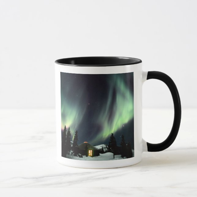 USA, Alaska, Chena Hot Springs. Aurora Mug (Right)