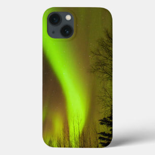 USA, Alaska, Chena Hot Springs. View Of Aurora iPhone 13 Case