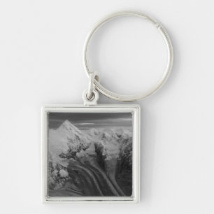 USA, Alaska, Denali National Park, Aerial view 3 Keychain
