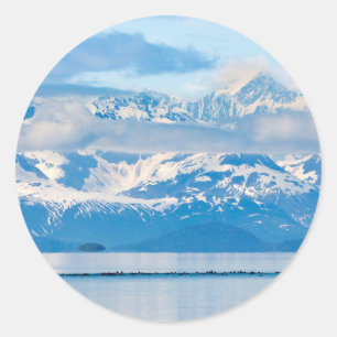 USA, Alaska, Glacier Bay National Park 7 Classic Round Sticker