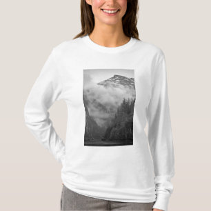 USA, Alaska, Juneau, Rainforest covers fjords in T-Shirt