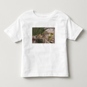 USA, Alaska, Ketchikan, Creek Street, downtown Toddler T-shirt