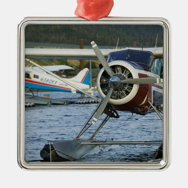 USA, ALASKA, Southeast Alaska, KETCHIKAN: Metal Ornament (Front)