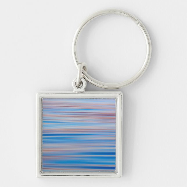 USA, Alaska. Water Abstract At Sunset Keychain (Front)