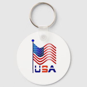 usa america keychain