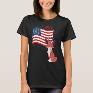 USA America Sweet land liberty animals T-Shirt