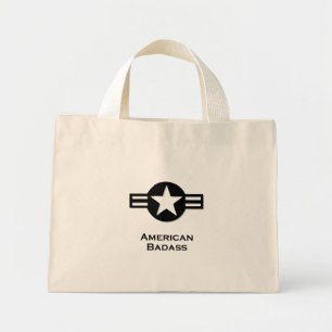 USA American Badass Mini Tote Bag