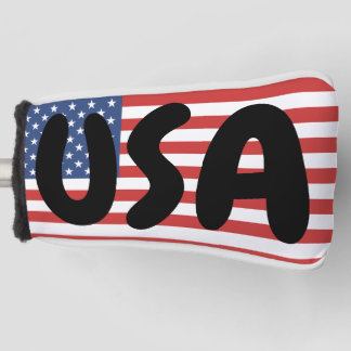 USA AMERICAN FLAG GOLF HEAD COVER