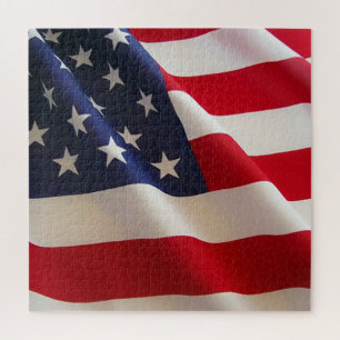 USA American Flag Jigsaw Puzzle