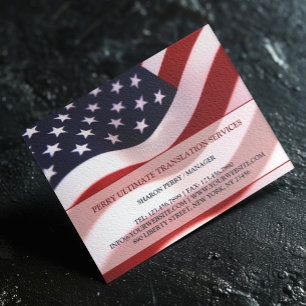 USA American Flag Patriotic Flyer Template